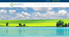 Desktop Screenshot of clarityweb.com